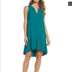 Charles Henry High Low Shift Dress Medium